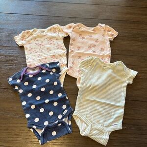 3/6 month Gerber onesies
